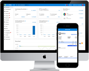InformerOnline en InformerOnline app online boekhoudprogramma met app voor smartphone